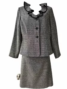 Kim Rogers Suit Top and Skirt Sz 10 - Picture 1 of 8