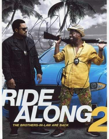 Kevin Hart & Ice Cube RAPPER autograph, In-Person signed photo Cover