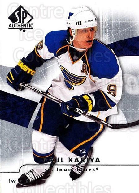 2008-09 Sp Authentic #25 Paul Kariya - Image 1 of 1