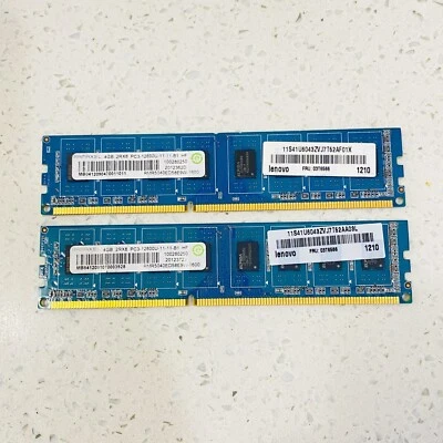 Ramaxel (2x4GB) 8GB  RMR5040ED58E9W-1600 2RX8 PC3-12800U Desktop Memory - Image 1 of 4