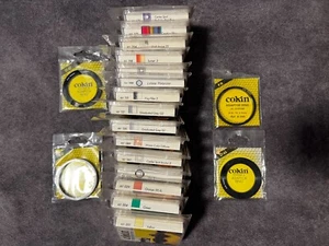 lote de 30 filtros y accesorios de fotografía Cokin , todo lo que se ve . - Imagen 1 de 10