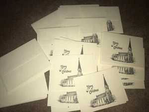 33 Collectible Merry Christmas cards: First Baptist Church of Lombard, Illinois - Picture 1 of 6