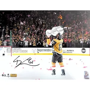 Mark Stone Autographed Stanley Cup Vegas Golden Knights 11x14 Photo COA Signed 2 - Picture 1 of 5