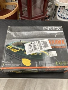 Intex 68347EP Seahawk Set Gommone 2 Persone con Pompa Aria e Remi Francesi - Foto 1 di 7