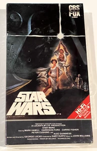 STAR WARS VHS FRÜHES FABRIKVERSIEGELTES BAND - Bild 1 von 8