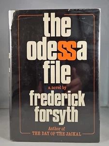 The Odessa File by Frederick Forsyth, 1972 1st Edition 3rd Printing Hardcover DJ - Picture 1 of 11