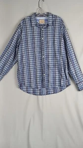 Vintage Italia 1958 Shirt Men’s, Size X Large, Long Sleeve Button Up, Blue - Picture 1 of 10