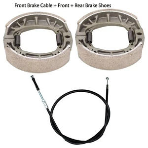 Front Brake Cable Front Rear Brake Shoes For Honda CT90 CT110 Trail - Picture 1 of 1