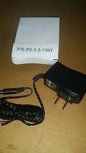 Challenger Cable (10) (Model# HK-N109-U120-LH) Power Adapter 12VDC 0.75A PS-2.5- - Picture 1 of 2