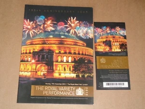 Neil Diamond 2012 Royal Variety Programm + Ticket (Kylie Minogue/One Direction) - Bild 1 von 14