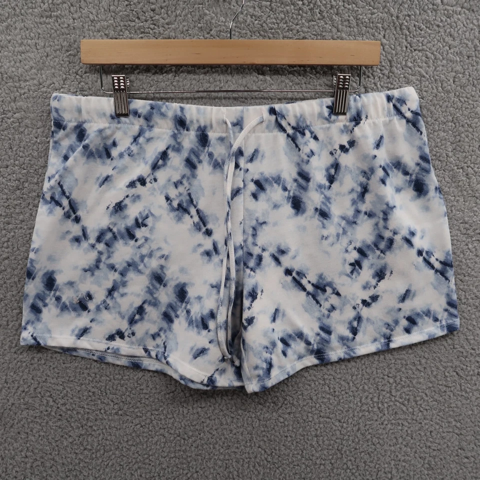 Шорты женские Lucky Brand большие галстук краситель карманы мягкие эластичные - Изображение 1 из 4