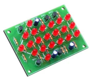 Letrero de flecha 21 luz de persecución LED roja [kit sin montar] - Imagen 1 de 1