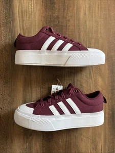 Adidas Bravada 2.0 "Maroon" Skateboardschuhe ID5570 Damengröße 9,5 neu - Bild 1 von 7