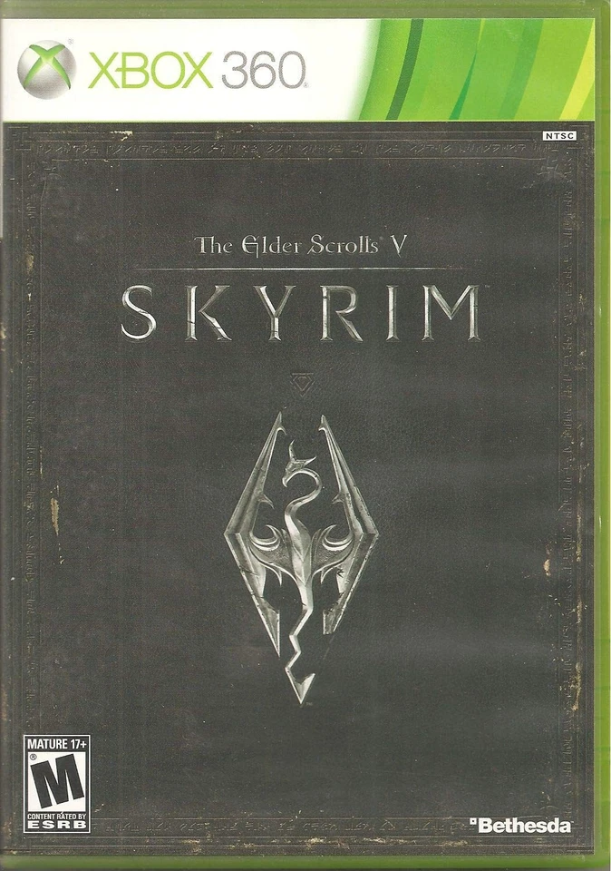 BETHESDA SOFTWORKS 11763 / Skyrim X360 (Microsoft Xbox 360) - Image 1 of 1