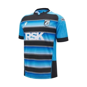 CARDIFF BLUES RUGBY - MATCH SHIRT HOME - MACRON - Season 2024/25 - Picture 1 of 4