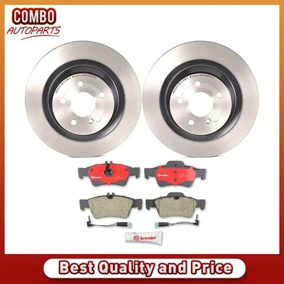 For Mercedes-Benz E550 2010-2011 Rear Disc Brake Pad Set Disc Brake Rotor - Image 1 of 4