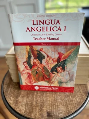 Lingua Angelica Teacher Manual Memoria Press Second Edition - Like New - Image 1 of 3