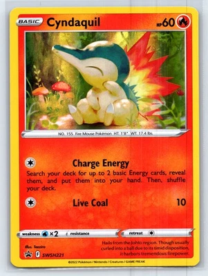 Cyndaquil SWSH221 - SWSH: Sword & Shield Promo Cards - Promo - Lightly played - Image 1 of 2