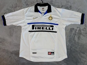 Original Nike Inter Mailand Ronaldo R9 Trikot Shirt! Away 1998 - 1999 - Bild 1 von 9