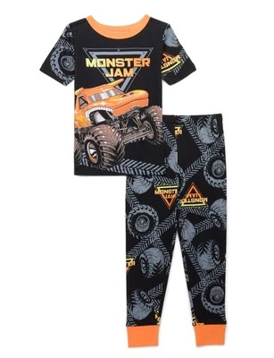 Monster Jam Boy's El Toro Loco Monster Truck Short-Sleeved Cotton Pajama Set - Image 1 of 2