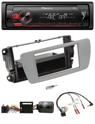 Pioneer DAB 1DIN MP3 Lenkrad USB Autoradio für Seat Ibiza dublingrau - Bild 1 von 4