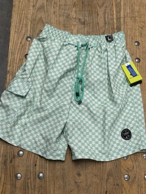Pantalones Cortos de Natación Para Hombre Exist Talla L Espuma de Mar Cordón Malla Forrados Nuevos con Etiquetas Foto 1 de 4