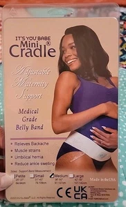 NEW It's You Babe Mini Cradle Adjustable Belly Band Maternity Support MEDIUM NIB - Picture 1 of 5