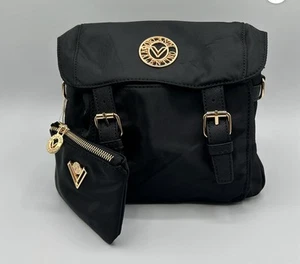 Bolso Bandolera Valentino Orlandi Cámara Cuero Vegano Negro - Imagen 1 de 9
