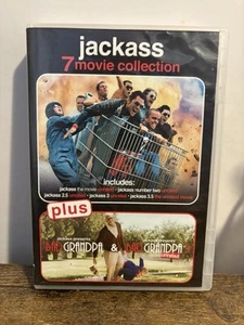 Jackass 7 Movie Collection Inklusive Bad Grandpa.5 MTV Wild Boys OOP DVD - Bild 1 von 2