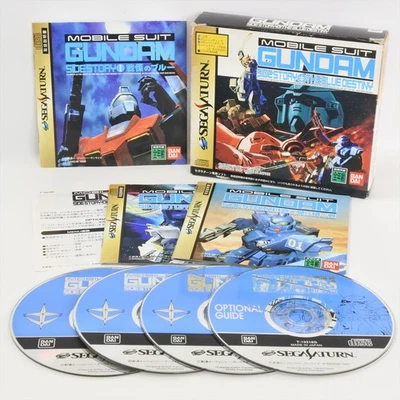 Mobile Suit GUNDAM Side Story THE BULE DESTINY Sega Saturn 1801 ss - Image 1 of 4