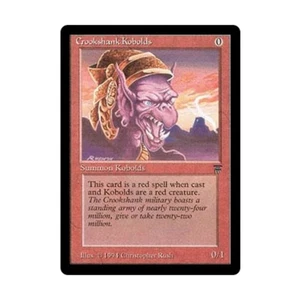 WOTC MtG Legends Italian Crookshank Kobolds (Italian) (C) EX - Picture 1 of 1