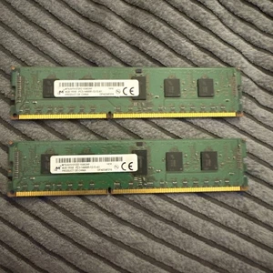 Micron 8gb (4Gb x 2)  1Rx8 PC3 14900R - Picture 1 of 2