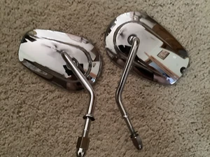 VISION MIRROR SET HARLEY DAVIDSON OFF TRI-GLIDE 2024 will fit other models - Foto 1 di 3