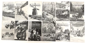 Original Vintage HARLEY-DAVIDSON ENTHUSIAST Magazine - Complete Year 1933 - Picture 1 of 24