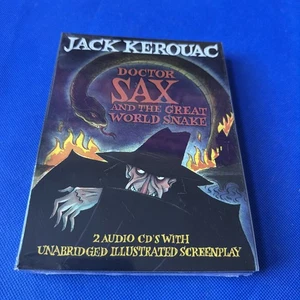 #A53 Jack Kerouac DOCTOR SAX AND THE GREAT WORLD SNAKE 2 CDs Sealed - Foto 1 di 9
