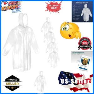 Ponchos impermeables de alta resistencia para adultos - Paquete compacto de 4 para aventuras al aire libre - Imagen 1 de 7