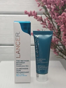 Lancer The Method NOURISH 0,25oz/7,5mL Gesichtsfeuchtigkeitscreme Reisegröße versiegelt - Bild 1 von 5