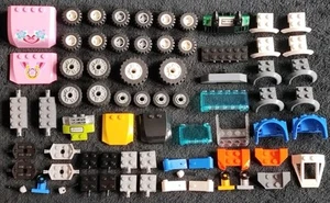 Lego Auto Fahrzeug Teile 150g Teile Rad Kotflügel Windschutzscheibe Achse Konvolut Lot - Bild 1 von 6