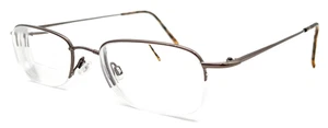 NEW FLEXON 607 BY MARCHON COFFEE AUTHENTIC EYEGLASSES 51-20-145 - Picture 1 of 7