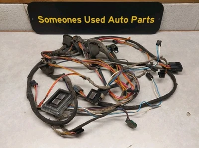 1986 Dodge Ramcharger PDL PW wire harness wiring Power Door Lock 85 84 83 W150  - Image 1 of 4