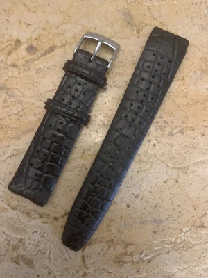 Vintage Tropic Style Rubber Strap 19mm - Photo 1/2