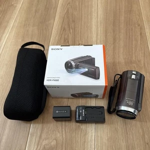 Sony HDR-PJ680 Video Camera with Projector Function Used - Picture 1 of 4