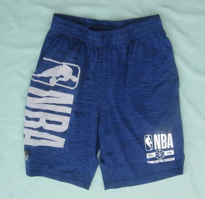 Pantalones cortos deportivos NBA azul/negro jaspeado talla L Foto 1 de 3