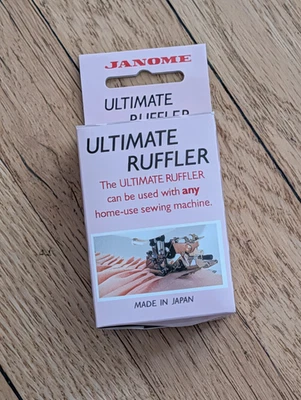 JANOME GENUINE ULTIMATE RUFFLER Cat A,B,C No.943100000 Pleater, Sewing Machine - Image 1 of 4