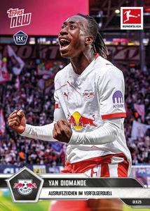 2025-26 Topps Now Bundesliga #56 Yan Diomande Ausrufezeichen im Duell - Picture 1 of 1