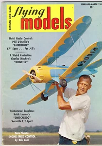 FLYING MODELS Magazine febbraio marzo 1962 Fairfielder: primi multicanale R/C - Foto 1 di 3