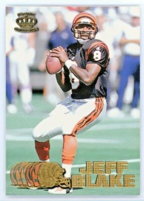 1997 Pacific Crown Collection Jeff Blake Card  #85 Football - Image 1 of 4