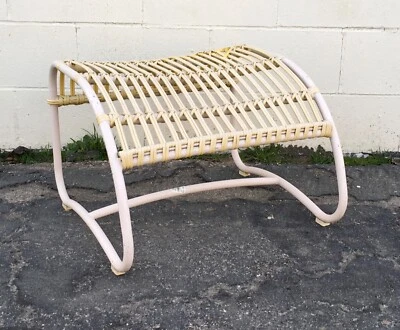 Rizza Aluminio Exterior Patio Otomana Reposapiés Grandin Road Foto 1 de 3