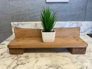 Super Stylish Wooden Shelf Decoration | Home Organiser | Display shelf riser - Picture 1 of 7