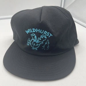 Vintage SnapBack Wildhurst Finland Cap Mütze schwarz Elch - Bild 1 von 7